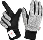 MOREOK Winter Gloves -10°F 3M Thinsulate Warm Gloves Bike Gloves Cycling Gloves for Driving/Cycling/Running/Hiking